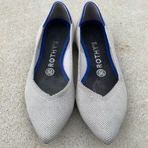 Rothy’s The Point in Flax Birdseye Retired Color